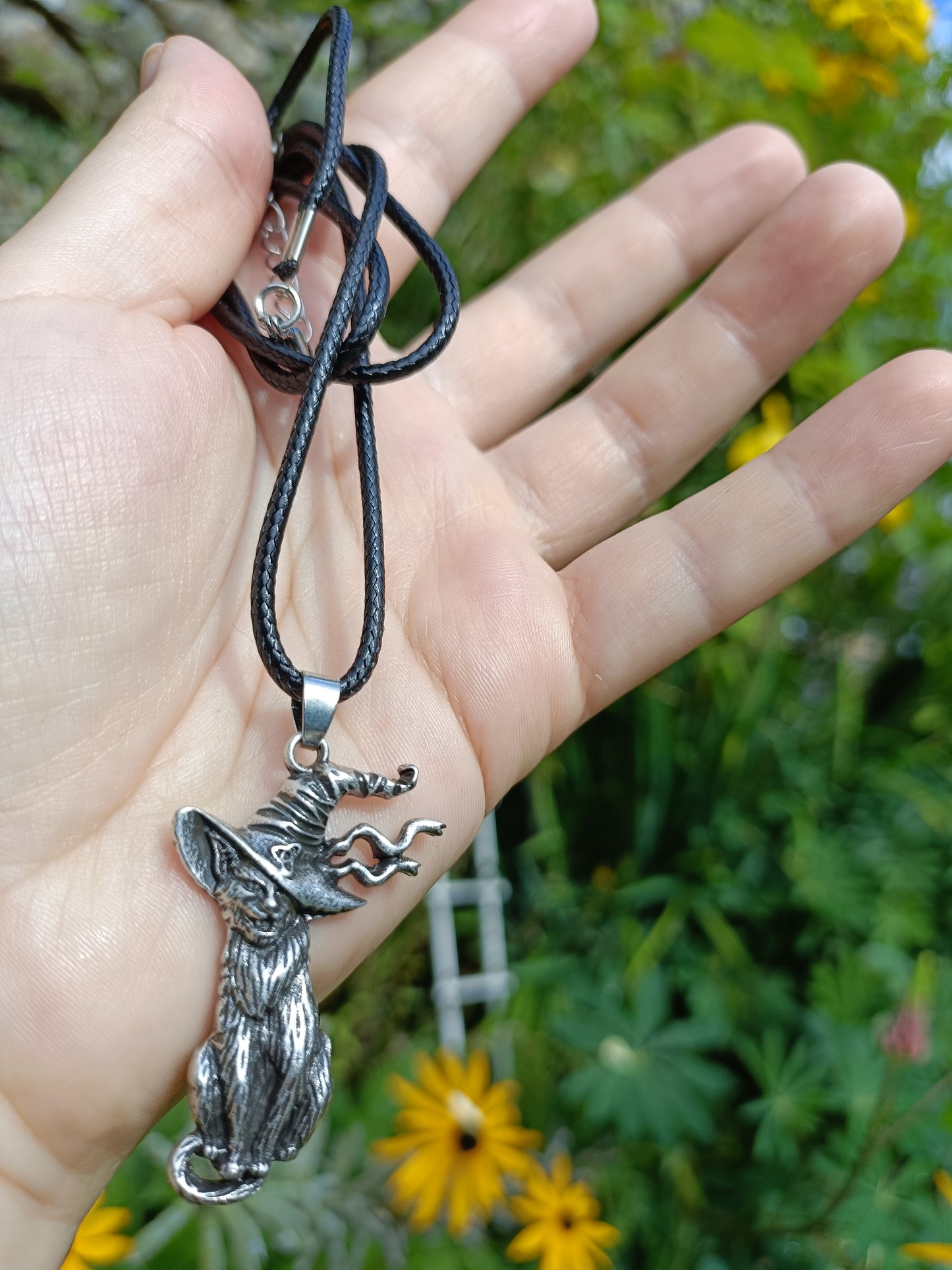Cat Witch Necklace