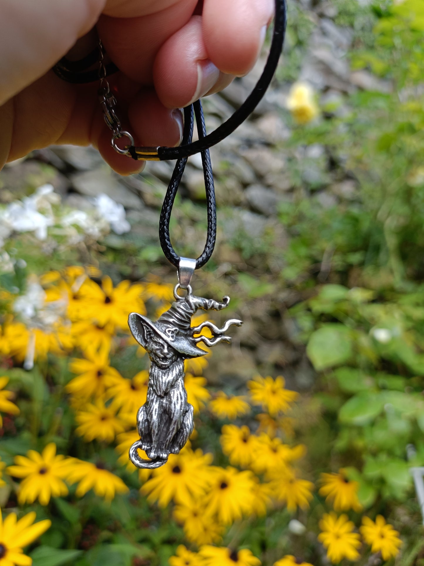 Cat Witch Necklace