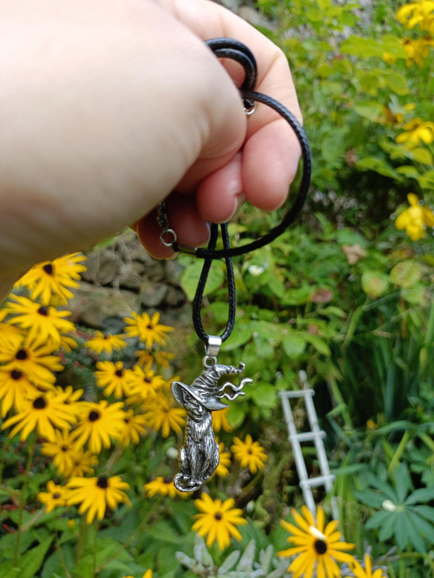 Cat Witch Necklace