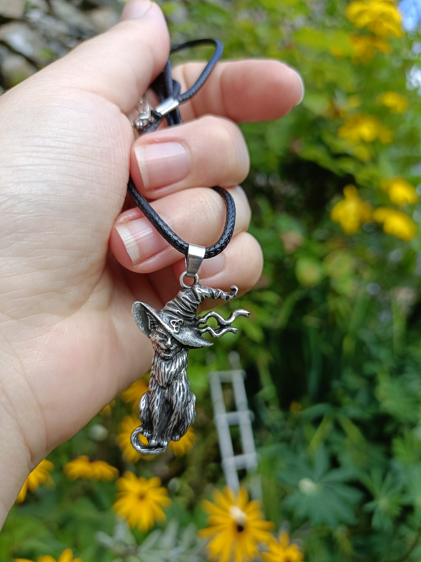 Cat Witch Necklace