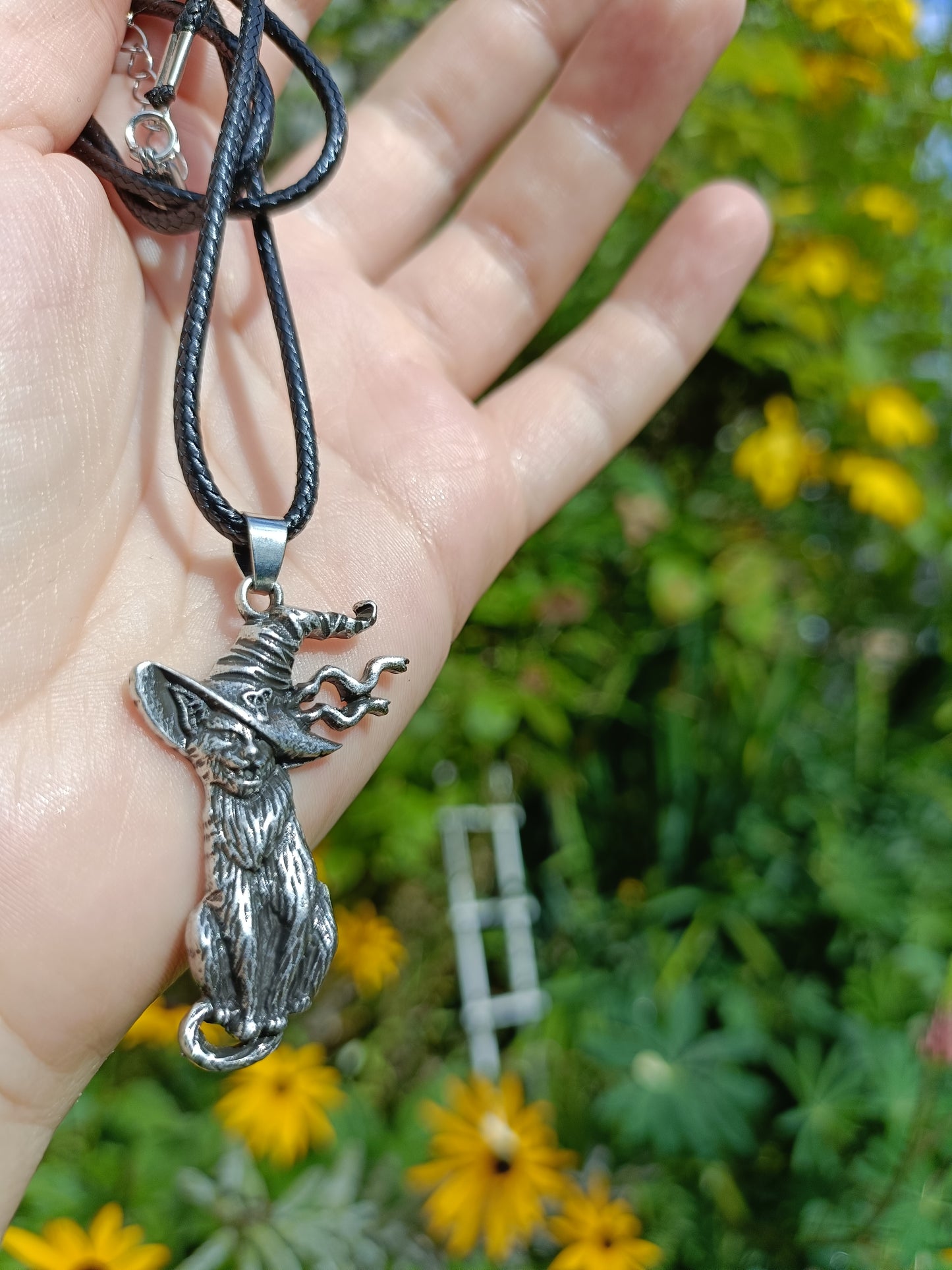 Cat Witch Necklace