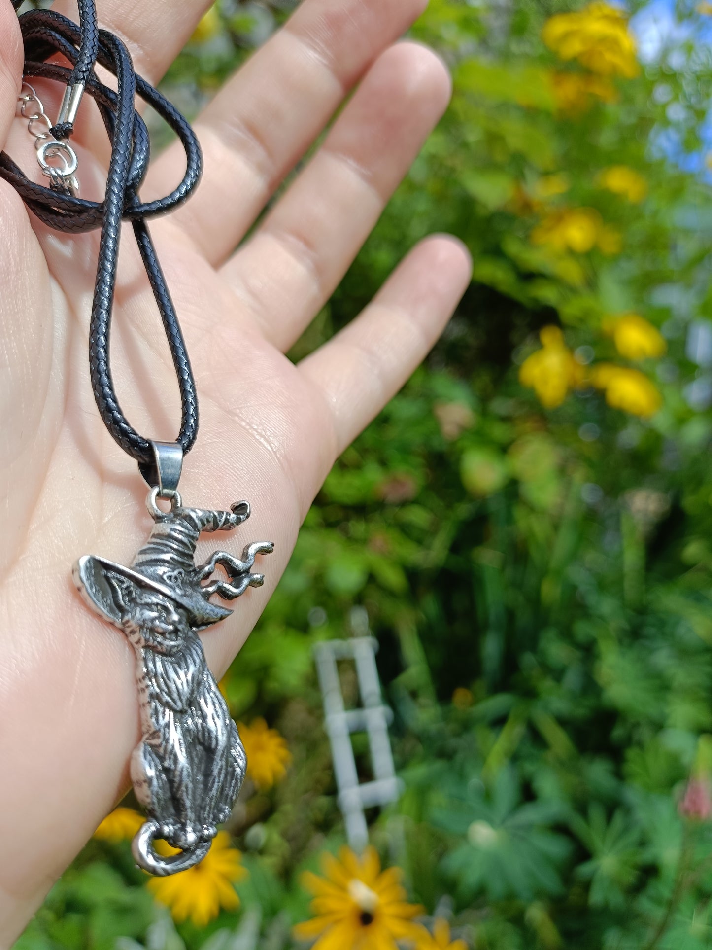 Cat Witch Necklace
