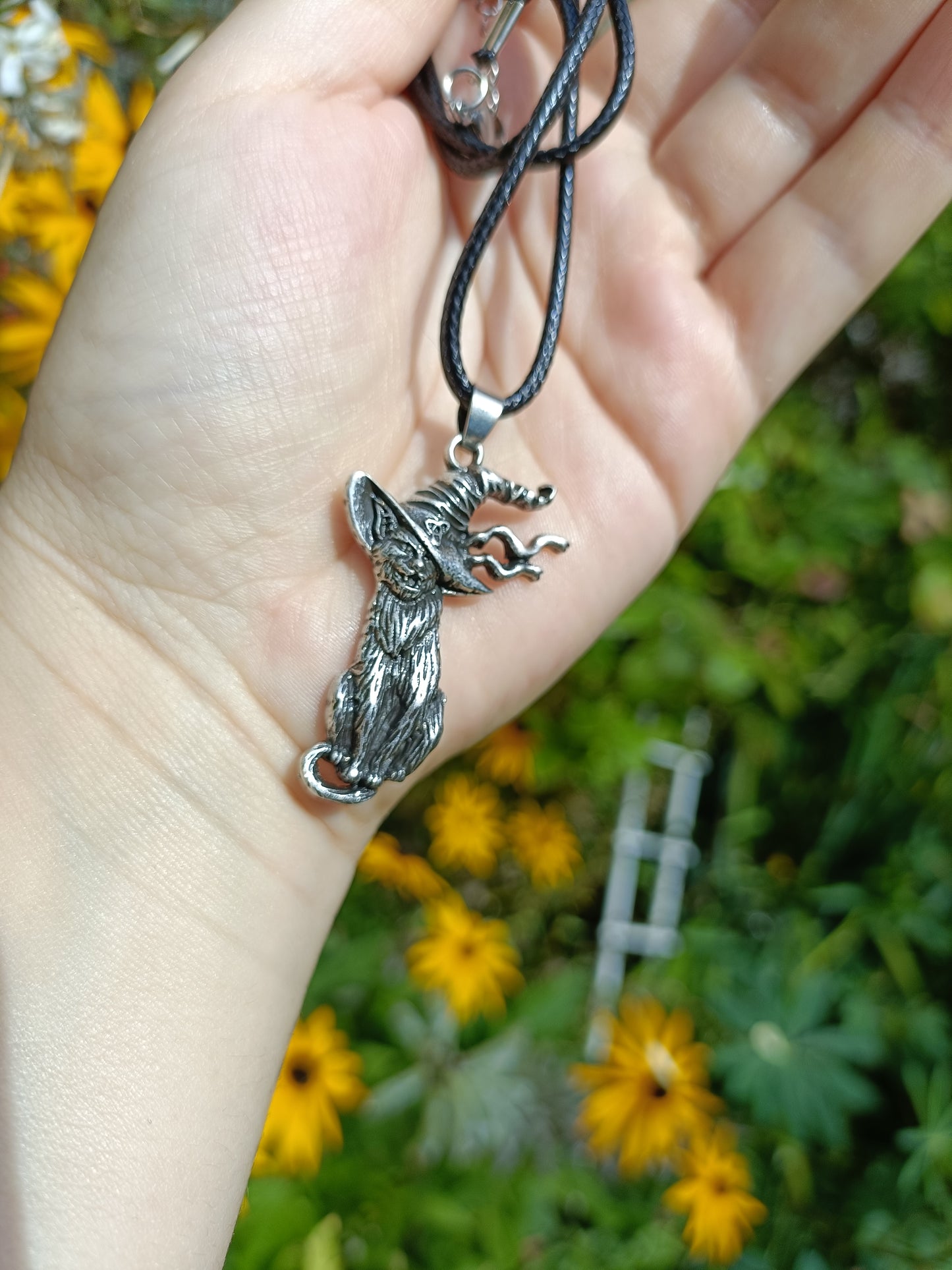 Cat Witch Necklace