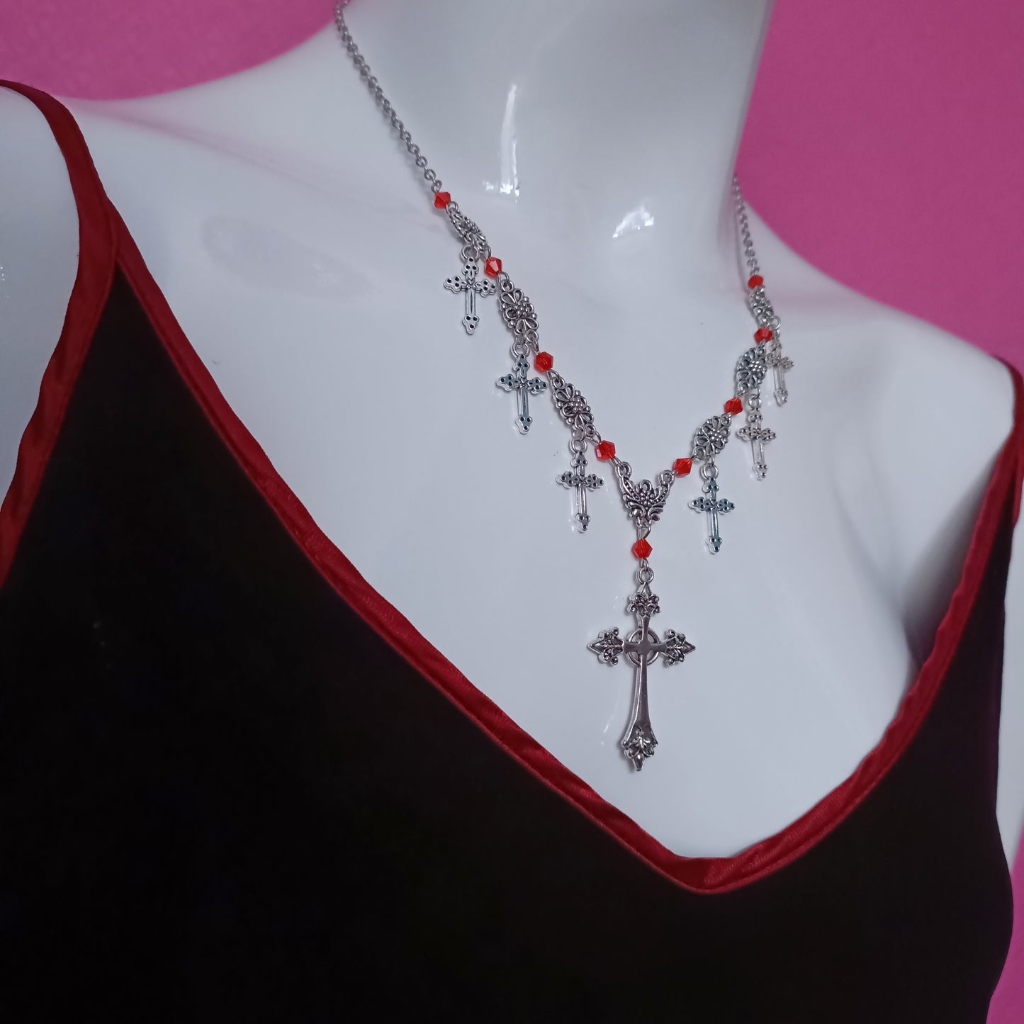Gothic Cross Necklace