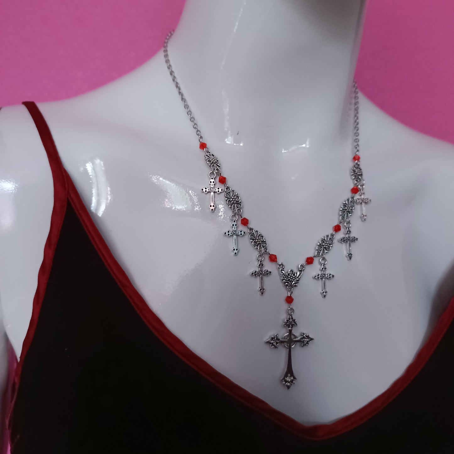 Gothic Cross Necklace