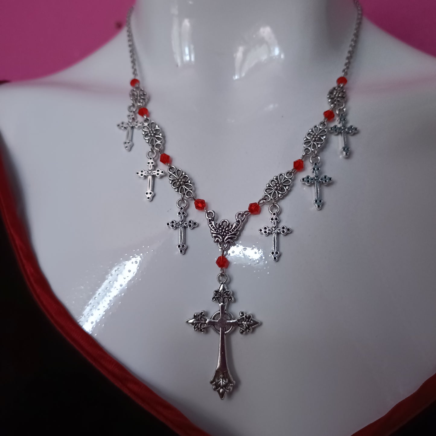 Gothic Cross Necklace