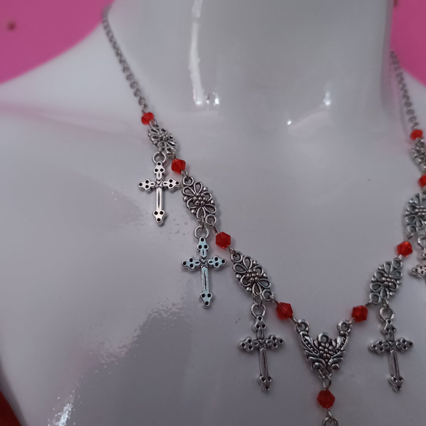 Gothic Cross Necklace