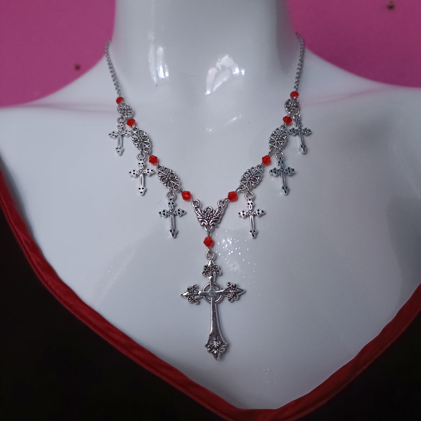 Gothic Cross Necklace