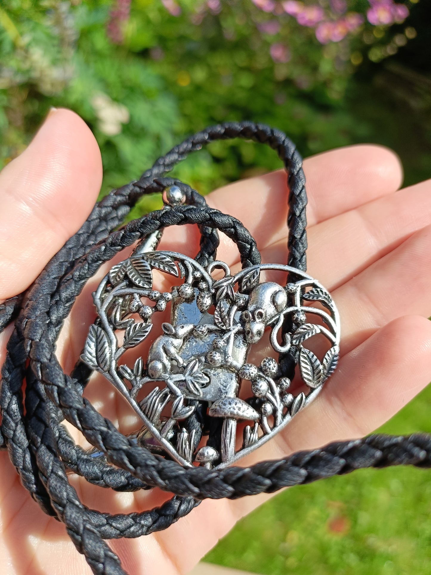 Heart of Autumn Bolo Tie