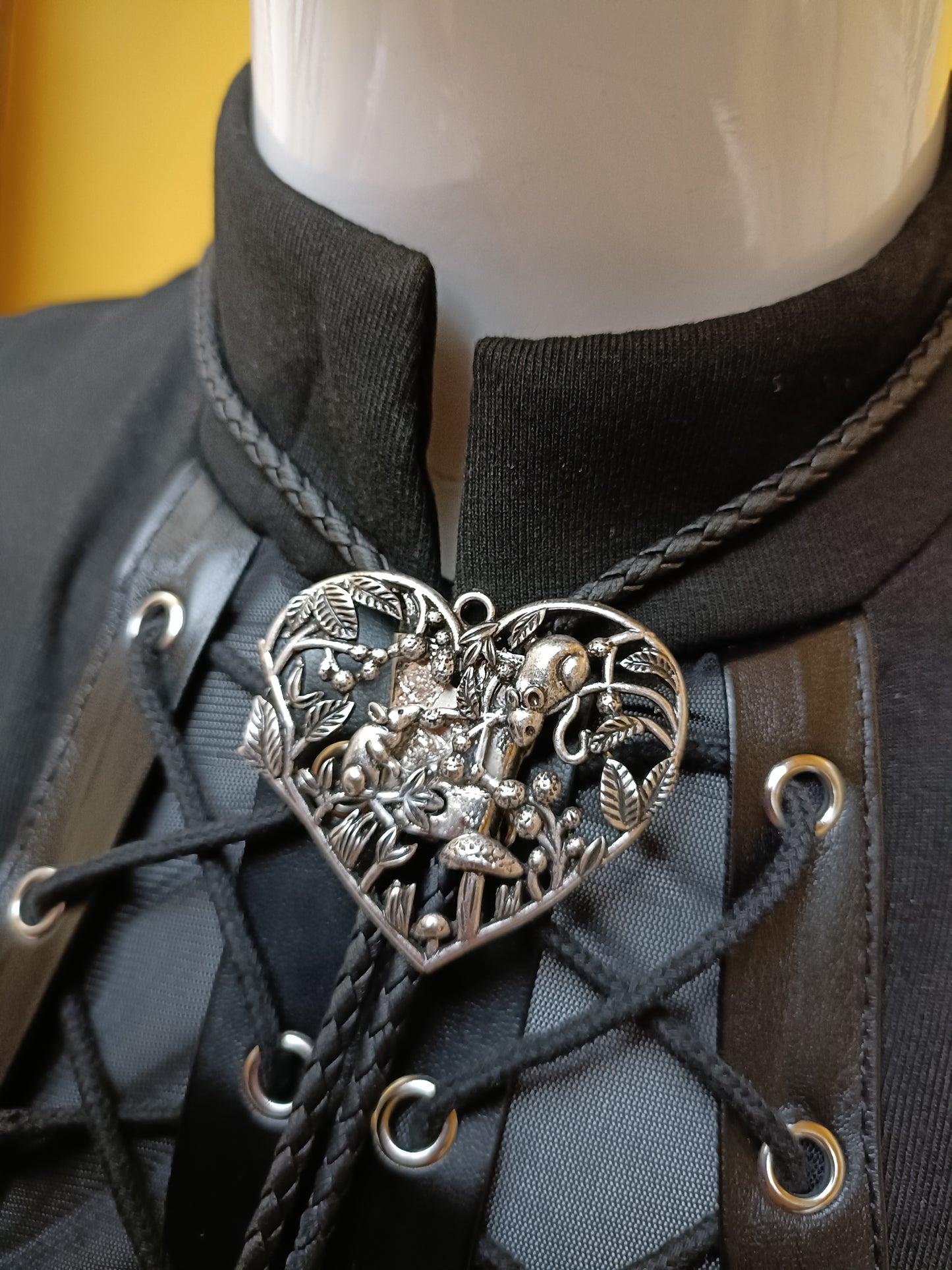 Heart of Autumn Bolo Tie