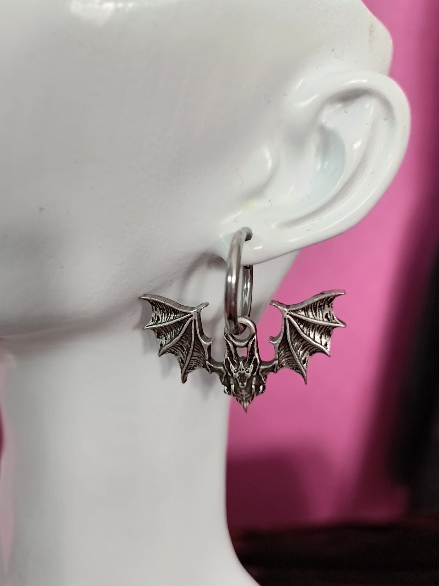 Vampire Bat Earrings