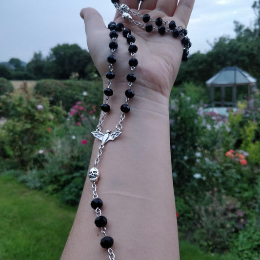Vampire Rosary,Skulls and Bats