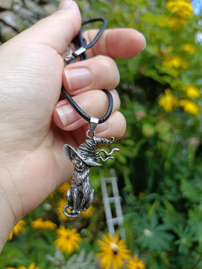 Cat Witch Necklace