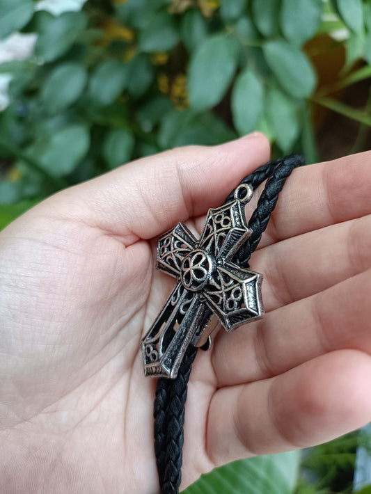 Celtic Cross Bolo Tie