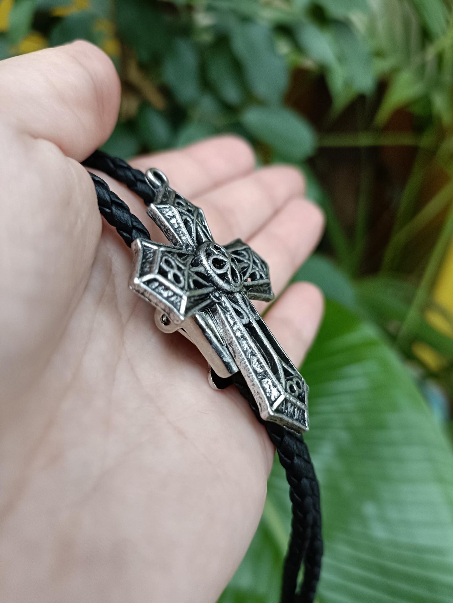 Celtic Cross Bolo Tie