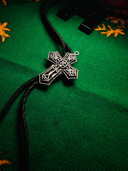 Celtic Cross Bolo Tie