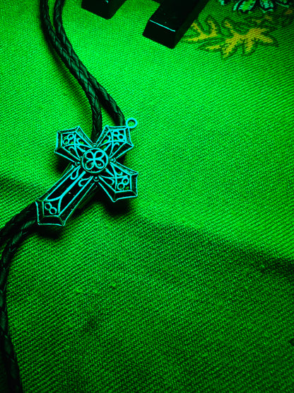 Celtic Cross Bolo Tie