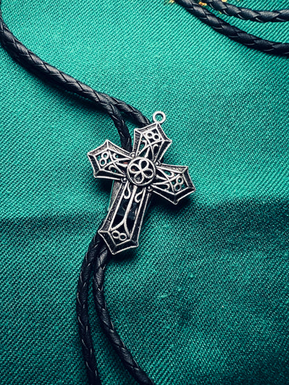 Celtic Cross Bolo Tie