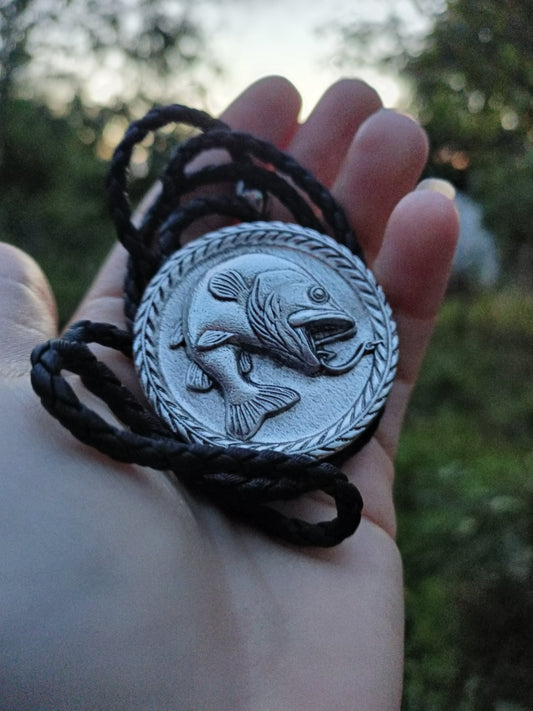 Country Fish Bolo Tie