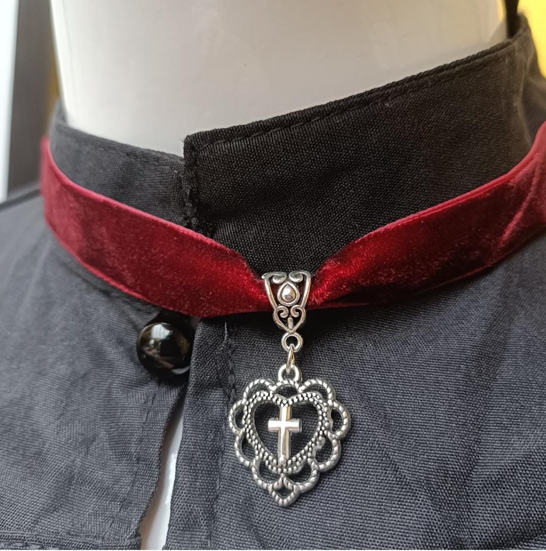 Dracula Cross Necklace