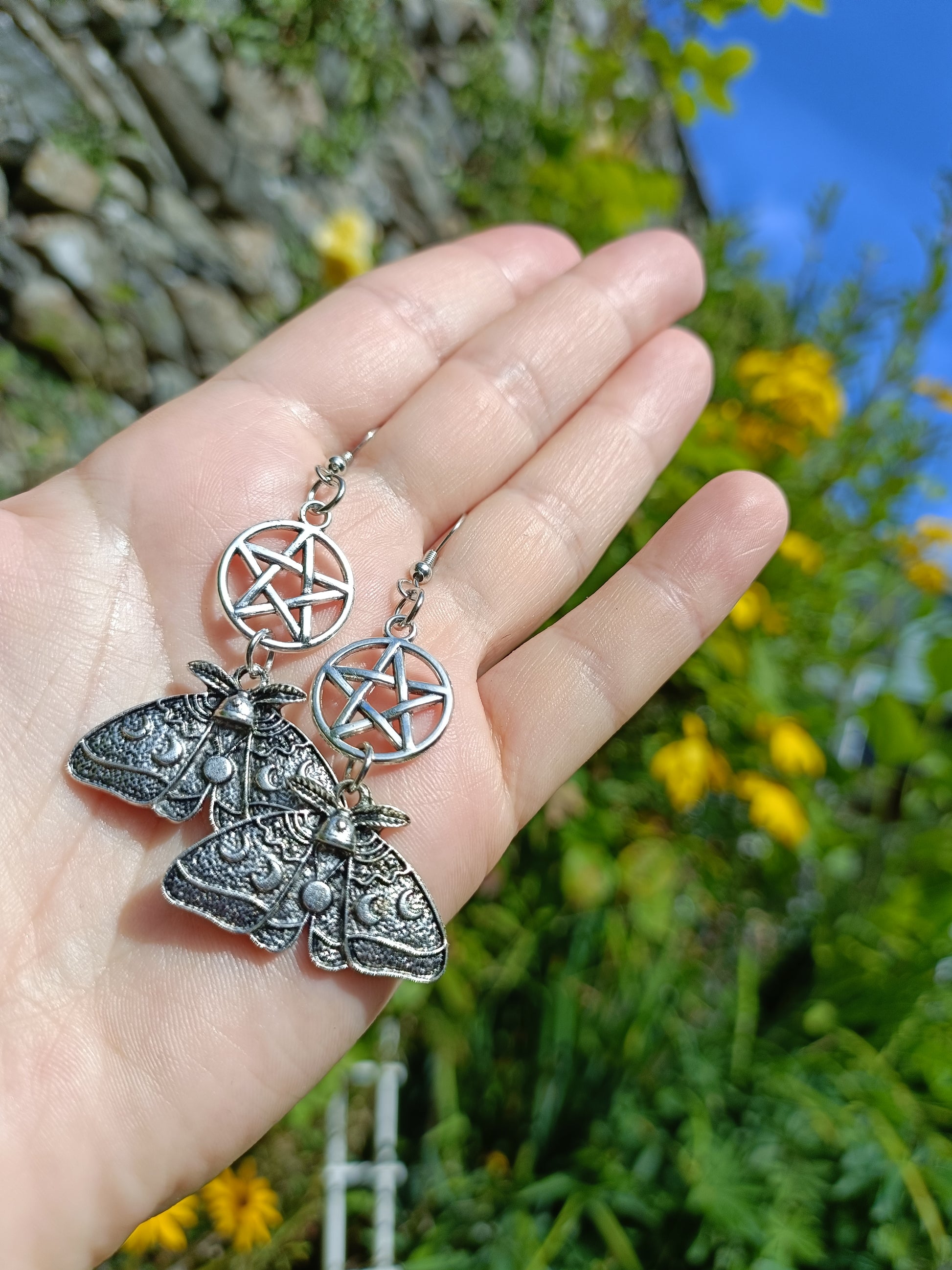 Esoteric Moth Earrings