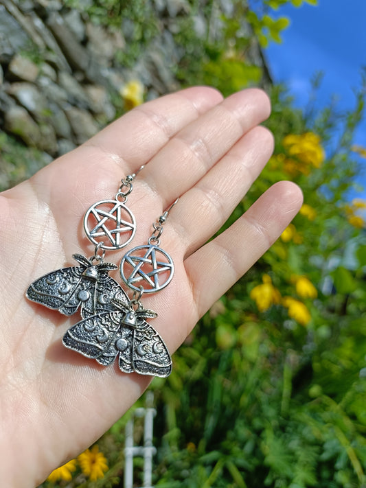 Esoteric Moth Earrings