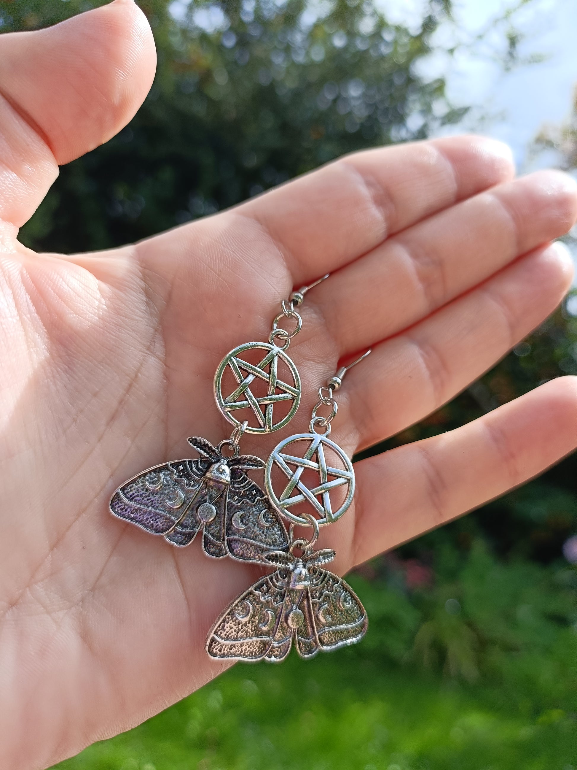 Esoteric Moth Earrings