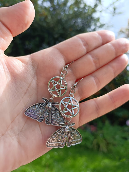 Esoteric Moth Earrings