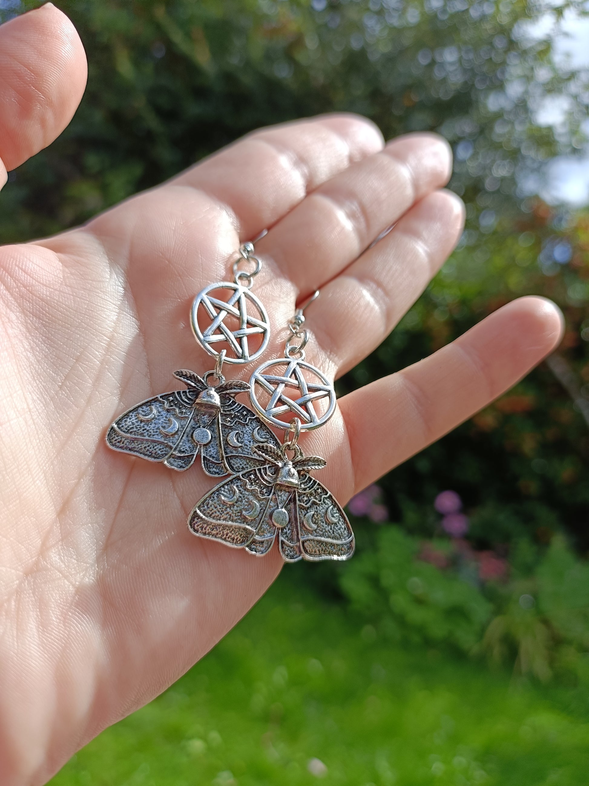 Esoteric Moth Earrings