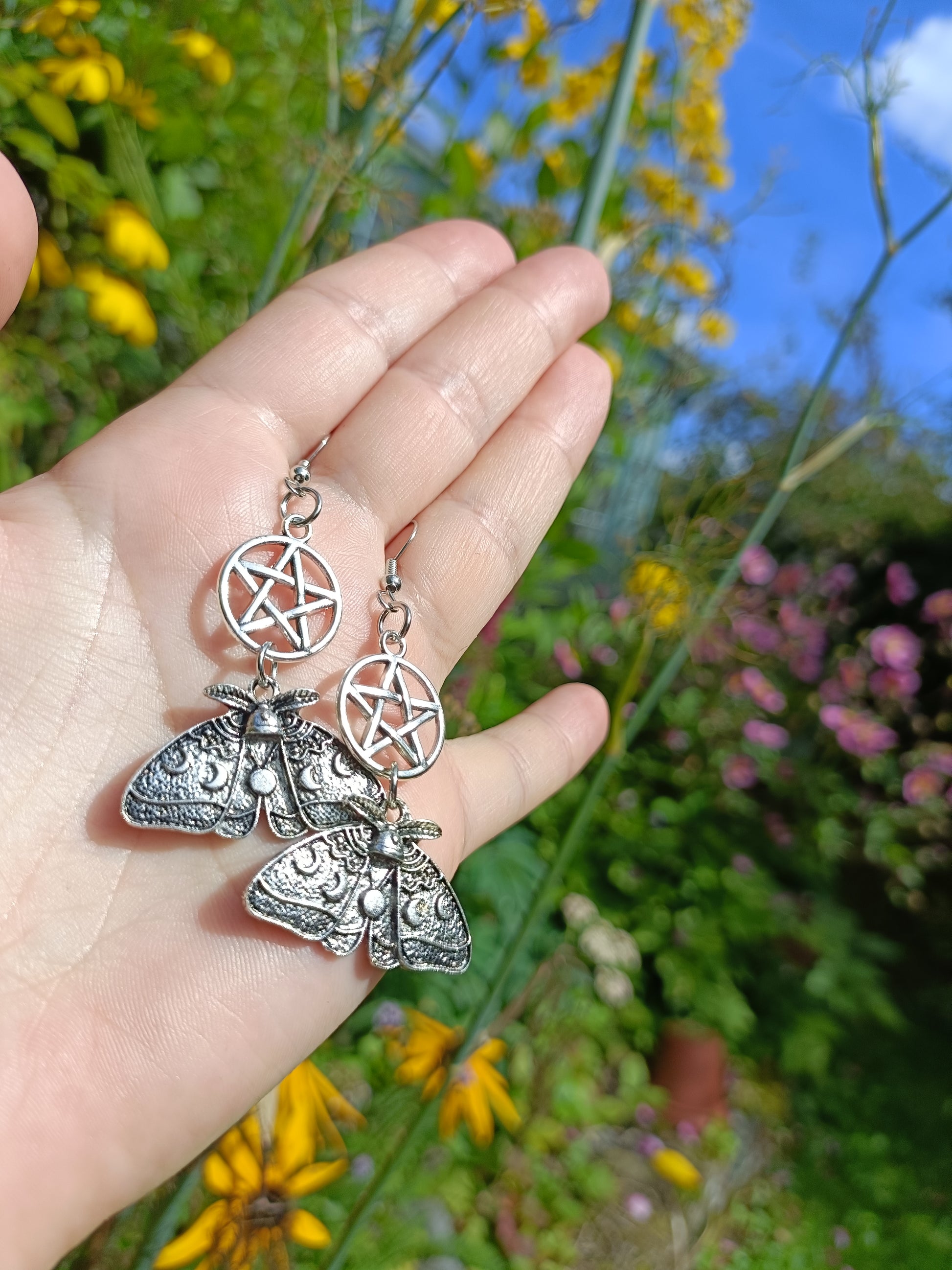 Esoteric Moth Earrings