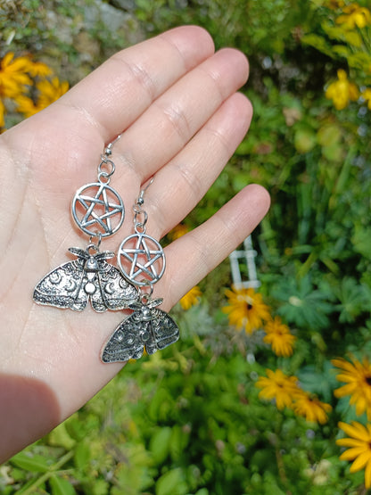 Esoteric Moth Earrings