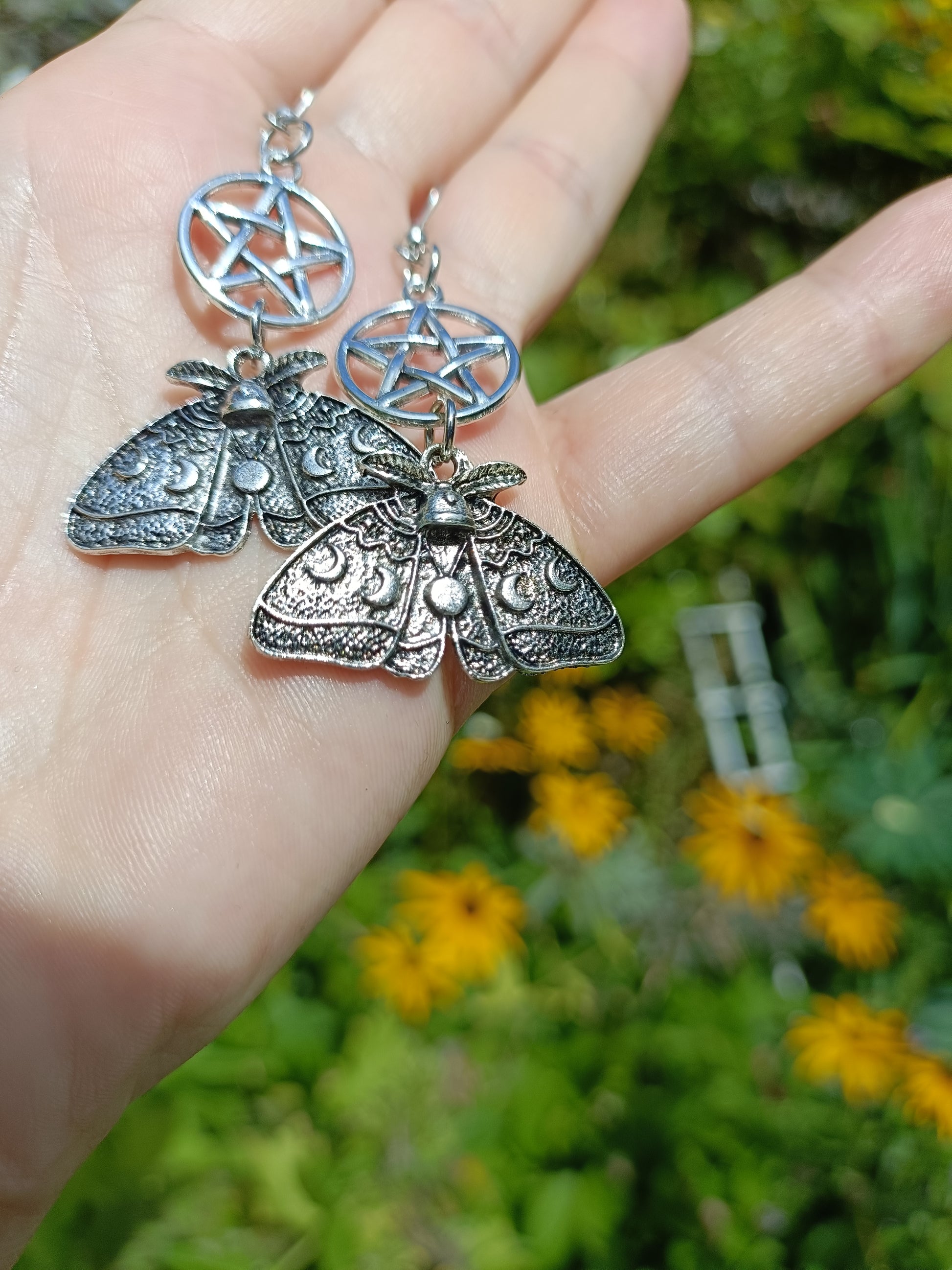 Esoteric Moth Earrings