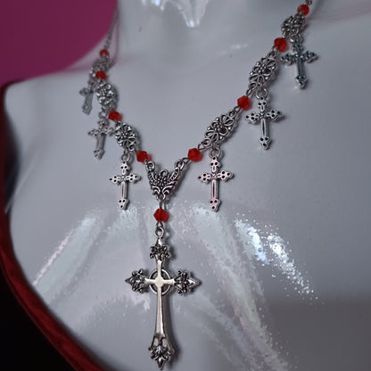 Gothic Cross Necklace