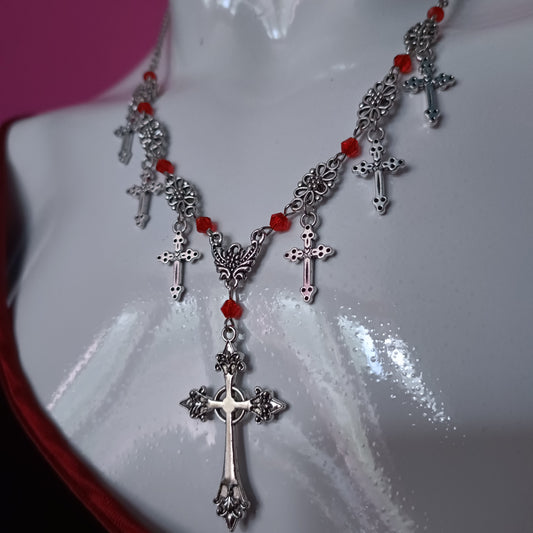 Gothic Cross Necklace
