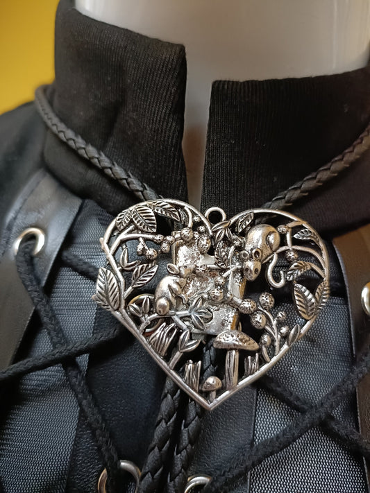 Heart of Autumn Bolo Tie