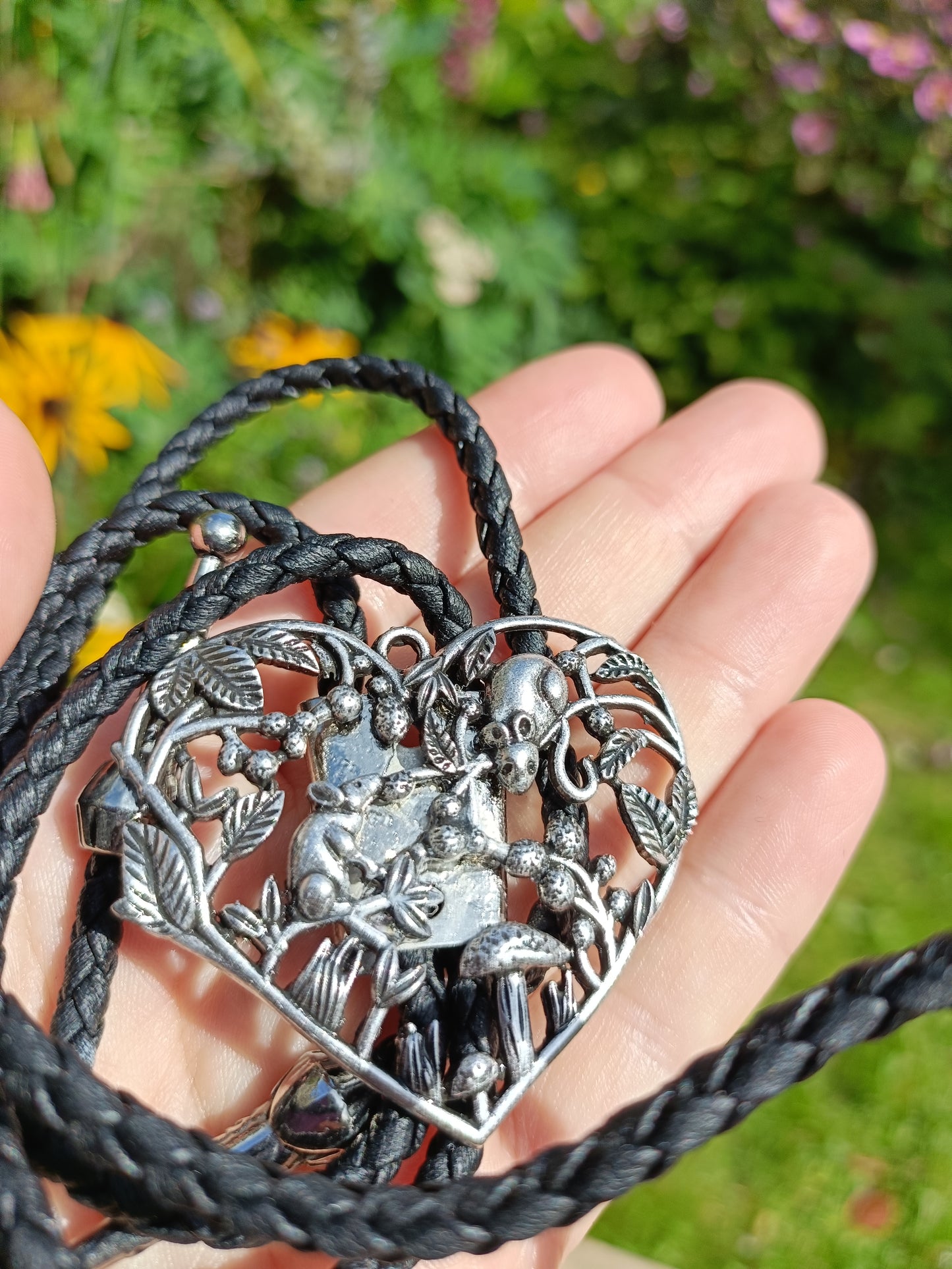 Heart of Autumn Bolo Tie