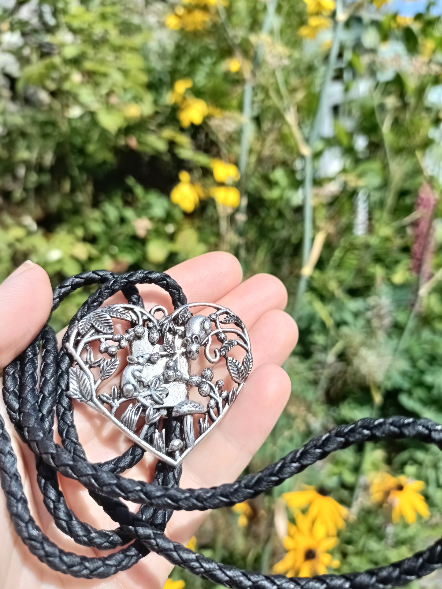 Heart of Autumn Bolo Tie