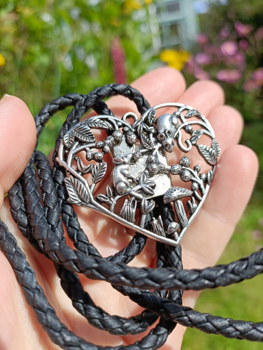 Heart of Autumn Bolo Tie