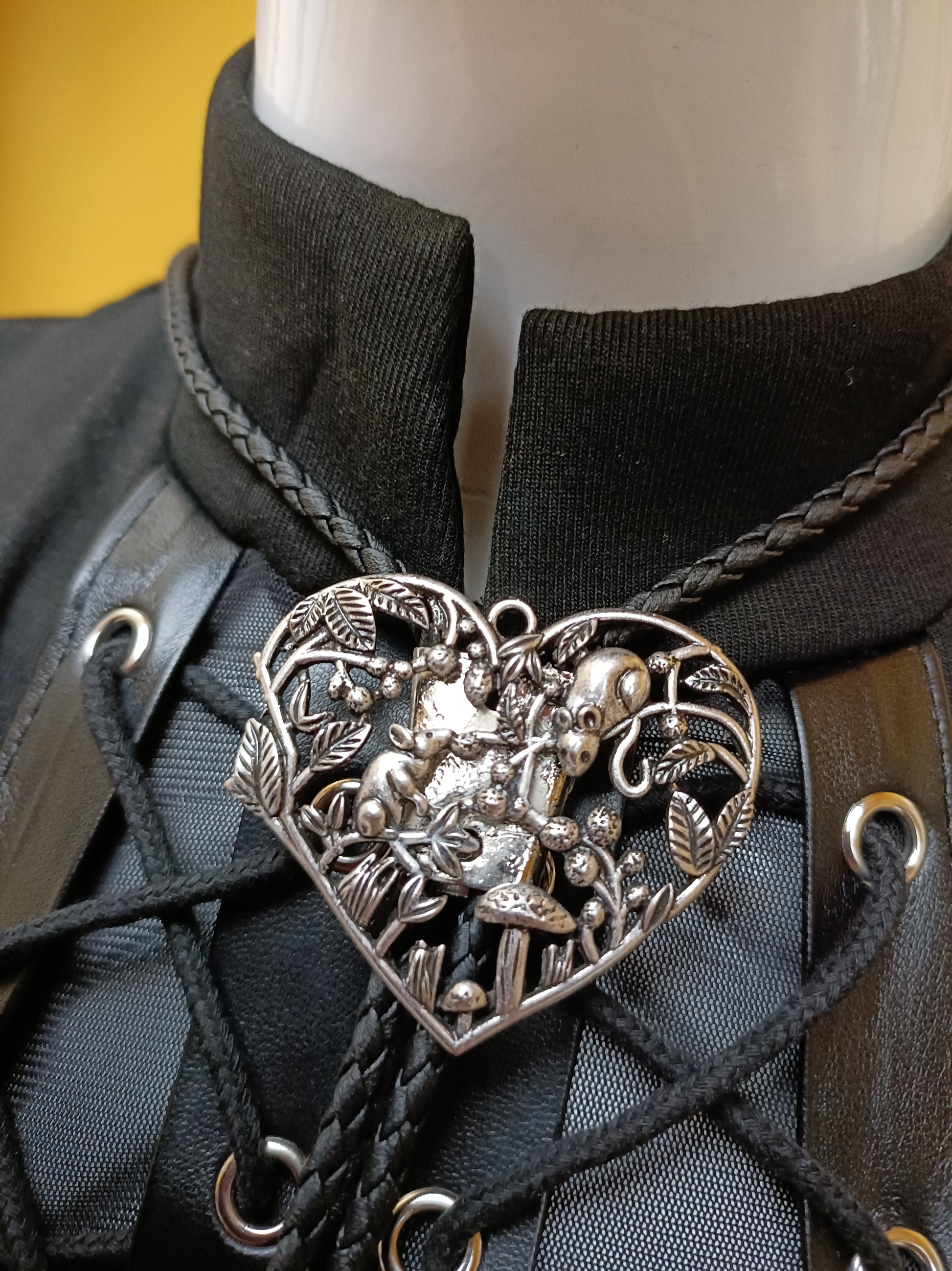 Heart of Autumn Bolo Tie
