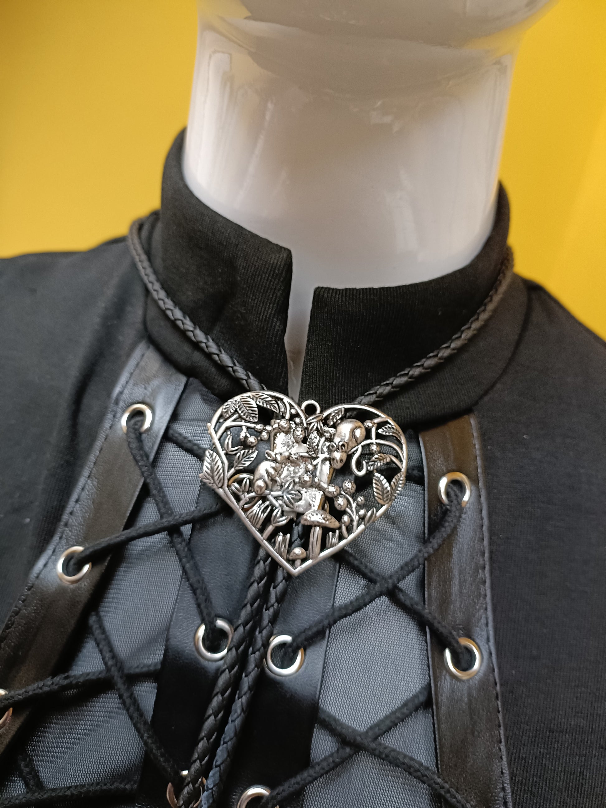 Heart of Autumn Bolo Tie