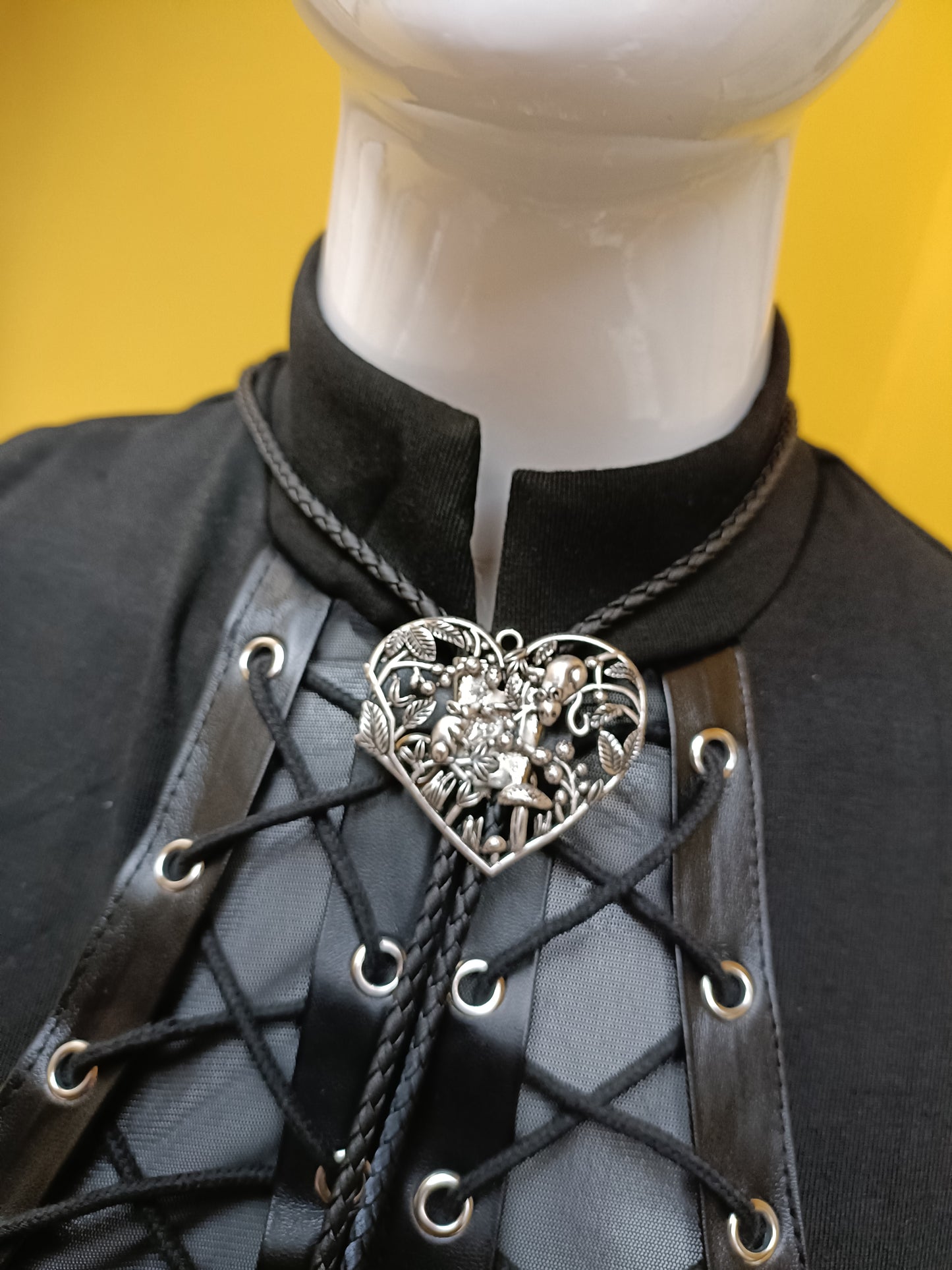 Heart of Autumn Bolo Tie