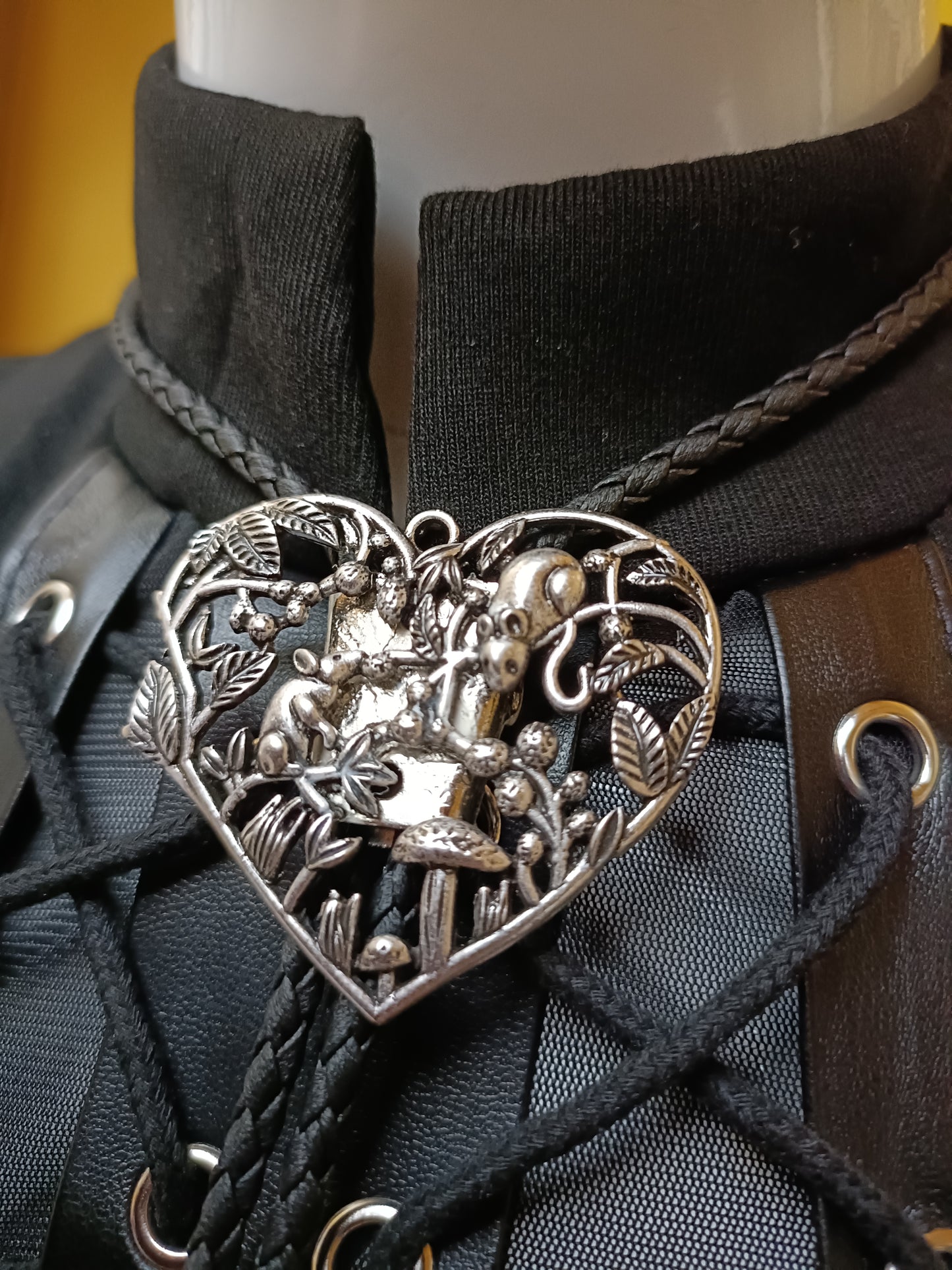 Heart of Autumn Bolo Tie