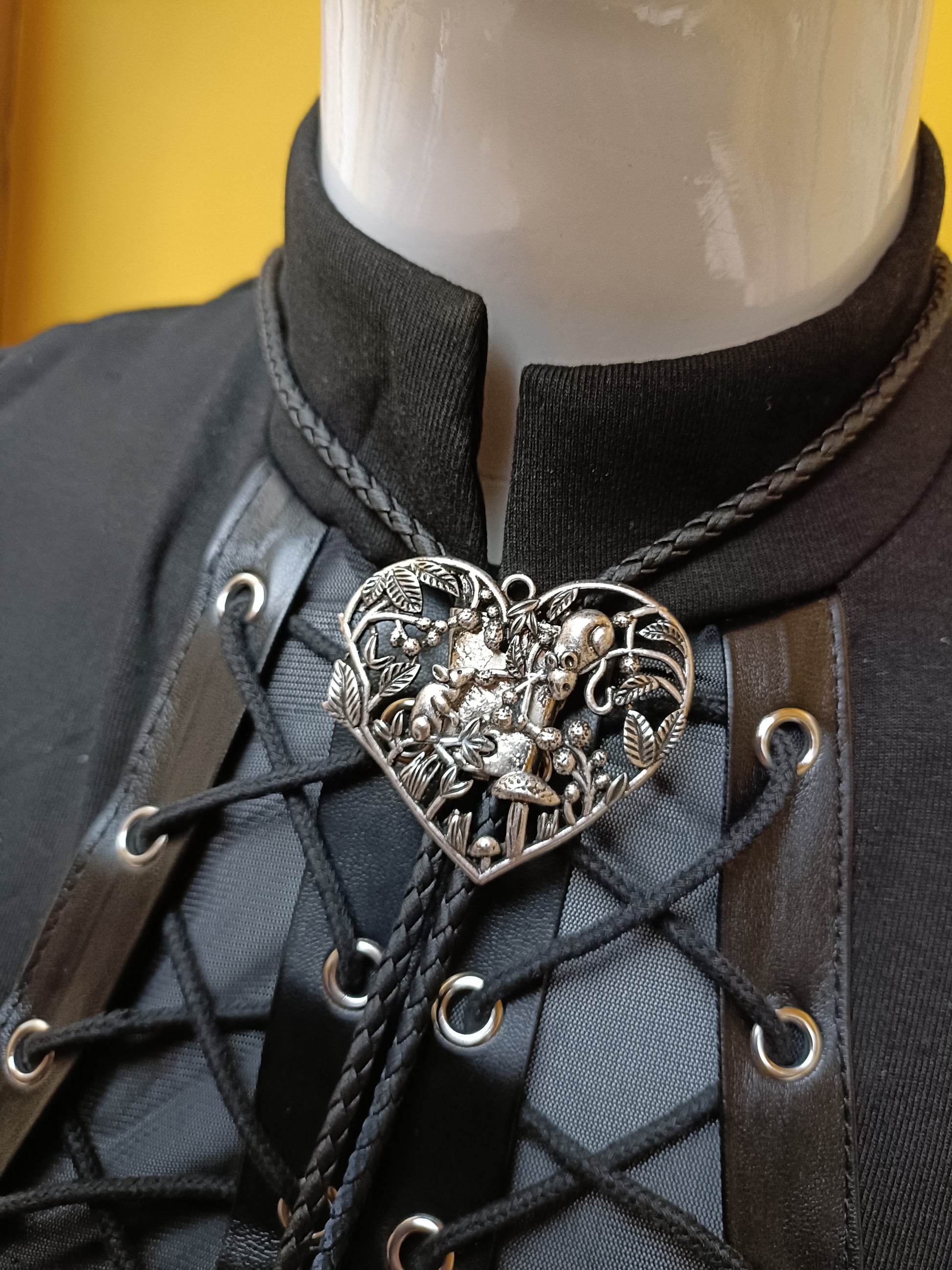 Heart of Autumn Bolo Tie