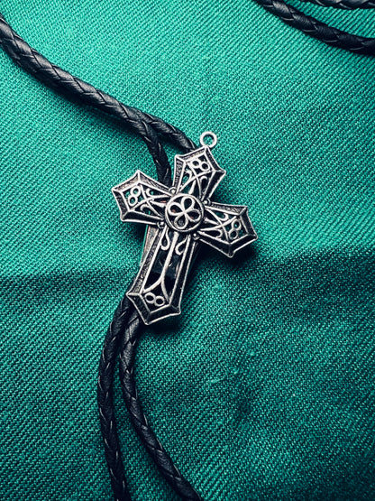 Celtic Cross Bolo Tie