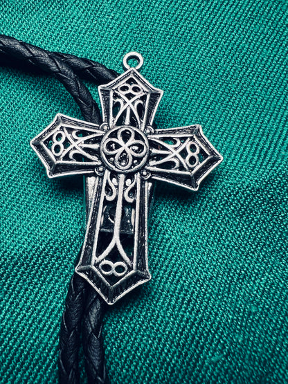 Celtic Cross Bolo Tie