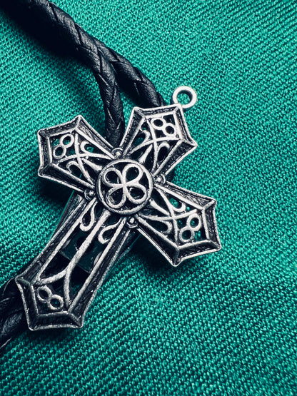 Celtic Cross Bolo Tie