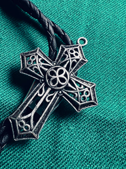 Celtic Cross Bolo Tie