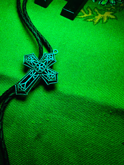 Celtic Cross Bolo Tie