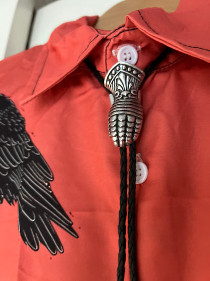 Medieval Gauntlet Bolo Tie