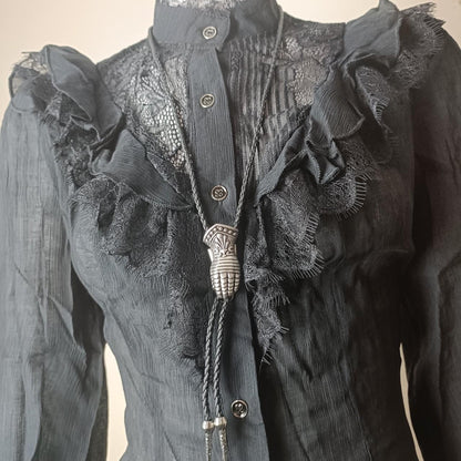 Medieval Gauntlet Bolo Tie